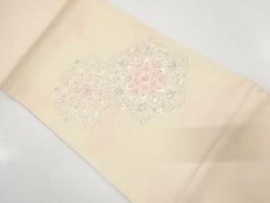アンティーク　華紋刺繍袋帯（材料）
